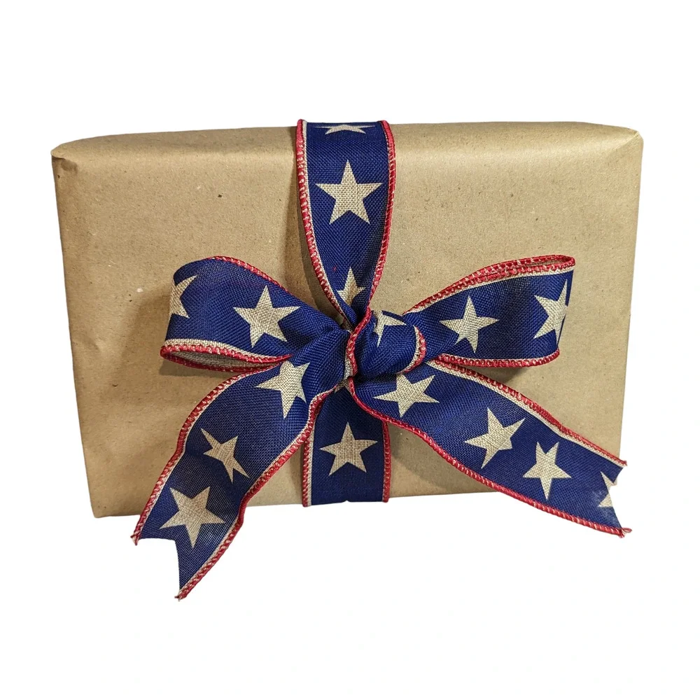 Rae Dunn 4th of July Patriotic AMERICAT Fish-Shaped Cat Bowl